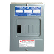 Square D Load Center, HOM, 6 Spaces, 100A, 120/240V, Main Lug, 1 Phase HOM612L100SCP